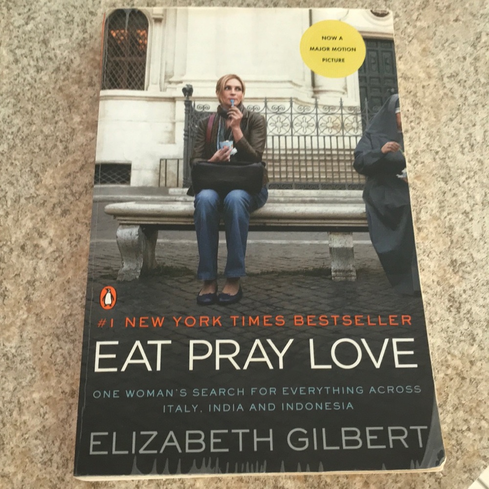 3/$10 Used book Eat Pray Love by Elizabeth Gilbert